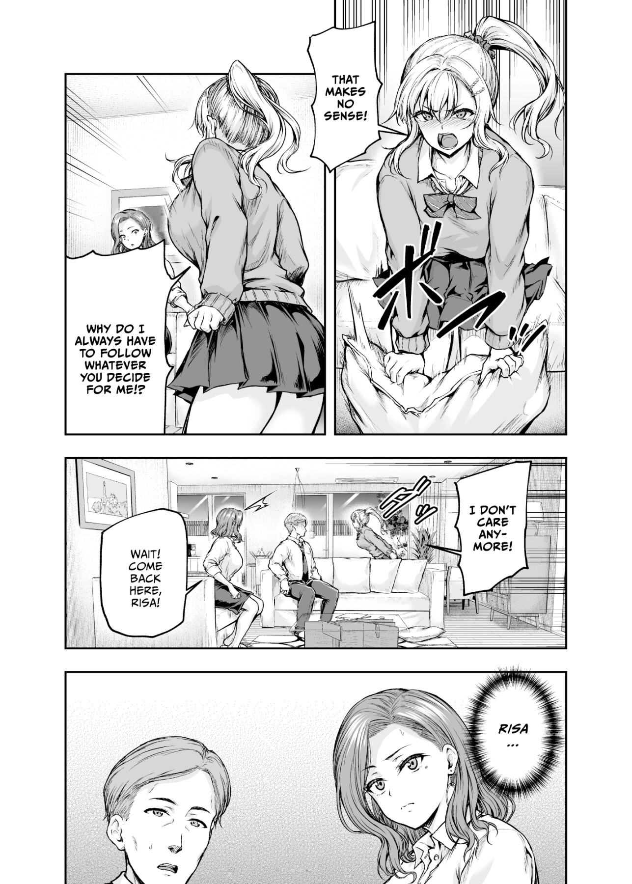 Hentai Manga Comic-Mom's obsessed with her Daughter's Boyfriend 1-Read-19